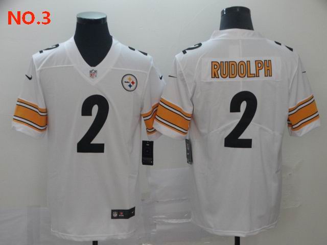 Men's Pittsburgh Steelers #2 Mason Rudolph Jersey NO.3;